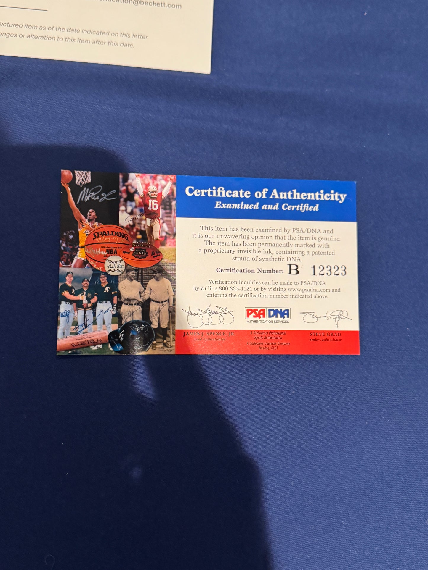 Kobe Bryant Signed Jersey Authentic Mitchell And Ness Lakers #8 Beckett LOA + PSA DNA COA