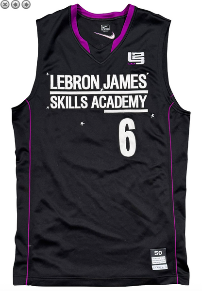 2010 LeBron James Player-Worn Skills Academy Jersey