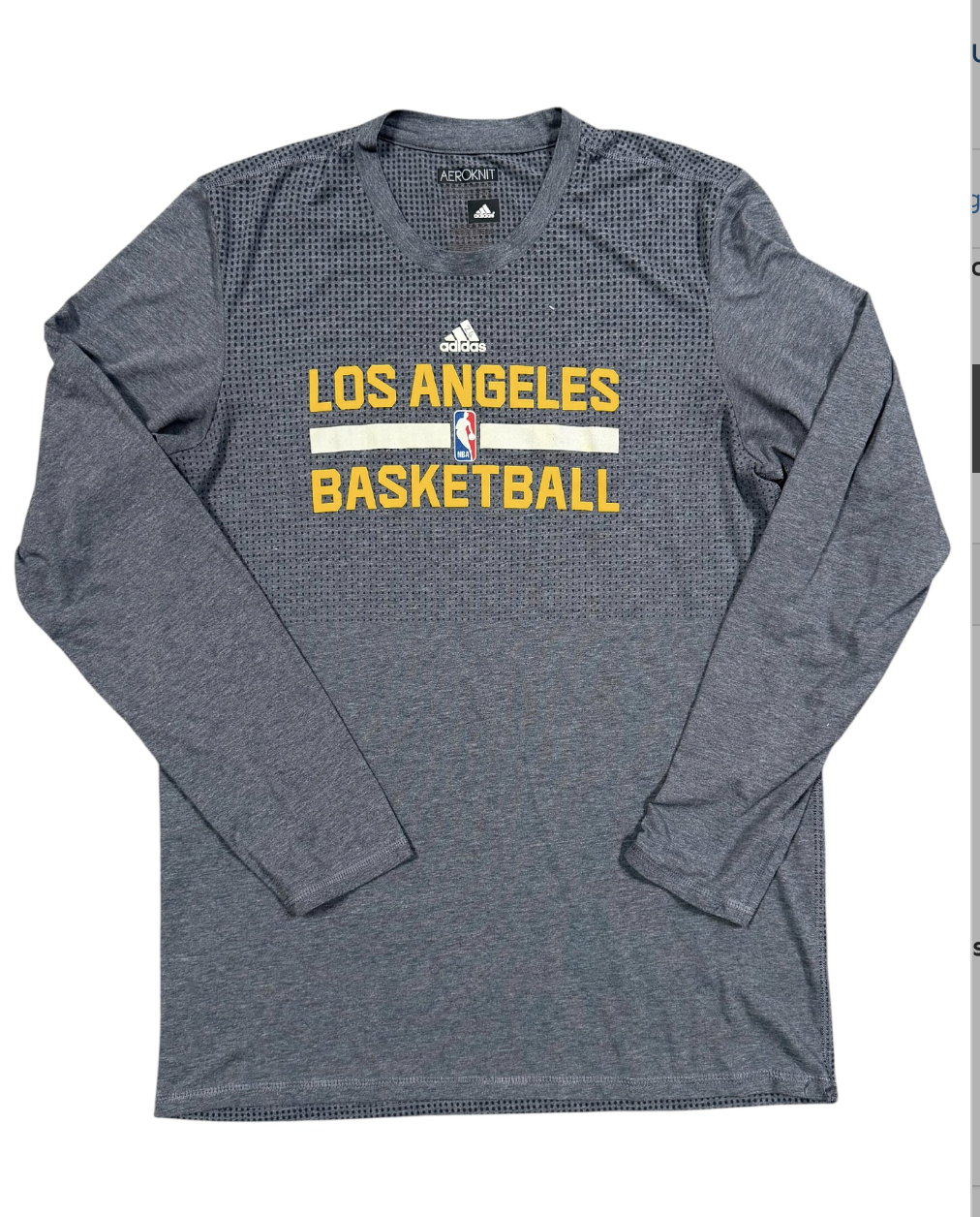 2015-16 Kobe Bryant LA Lakers Player-Worn Long Sleeve Shooting Shirt (Sourced from Lakers Former Player Development Assistant Coach)