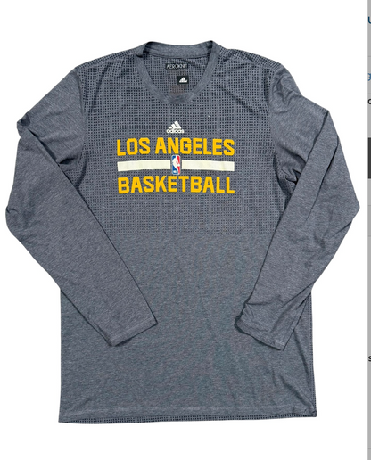 2015-16 Kobe Bryant LA Lakers Player-Worn Long Sleeve Shooting Shirt (Sourced from Lakers Former Player Development Assistant Coach)