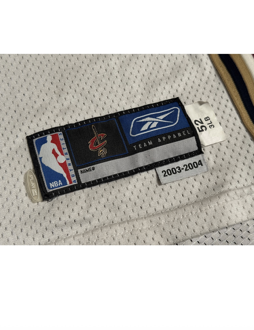 2003-04 LeBron James Cleveland Cavaliers Rookie Game Used/Issued Jersey