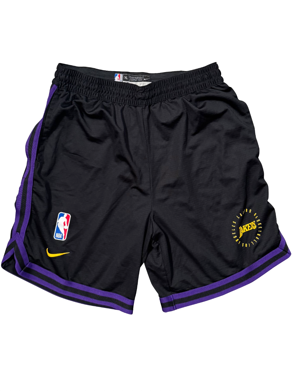 2022-23 LeBron James LA Lakers Player-Worn Practice Shorts
