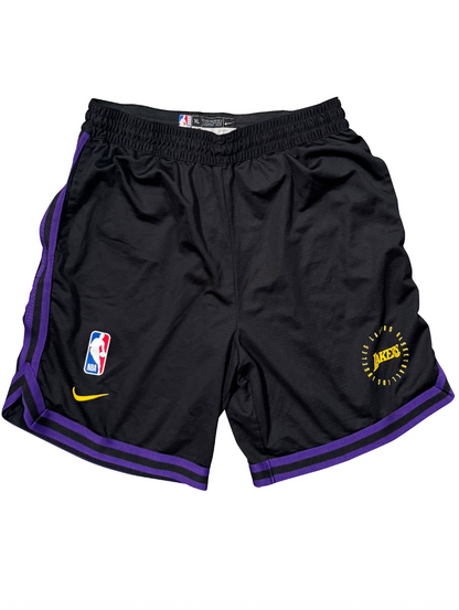 2022-23 LeBron James LA Lakers Player-Worn Practice Shorts