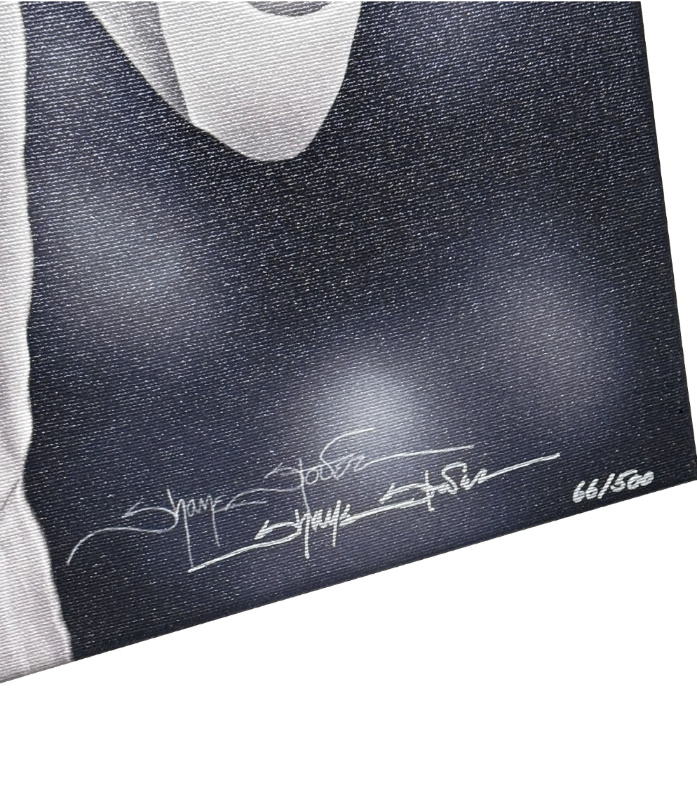 Kobe Bryant Autographed Shane Stover LE Canvas 21 x 28 GORGEOUS