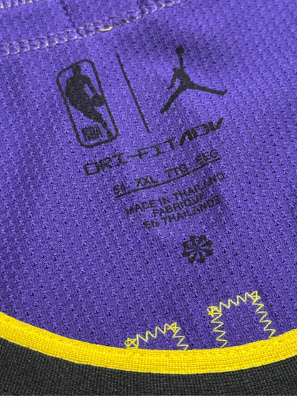 2022-23 LeBron James LA Lakers Statement Game Used/Issued Jersey