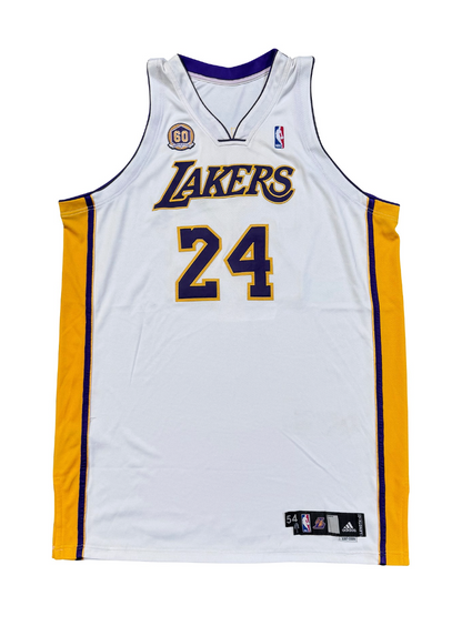 2007-08 Kobe Bryant LA Lakers Game Used/Issued Jersey