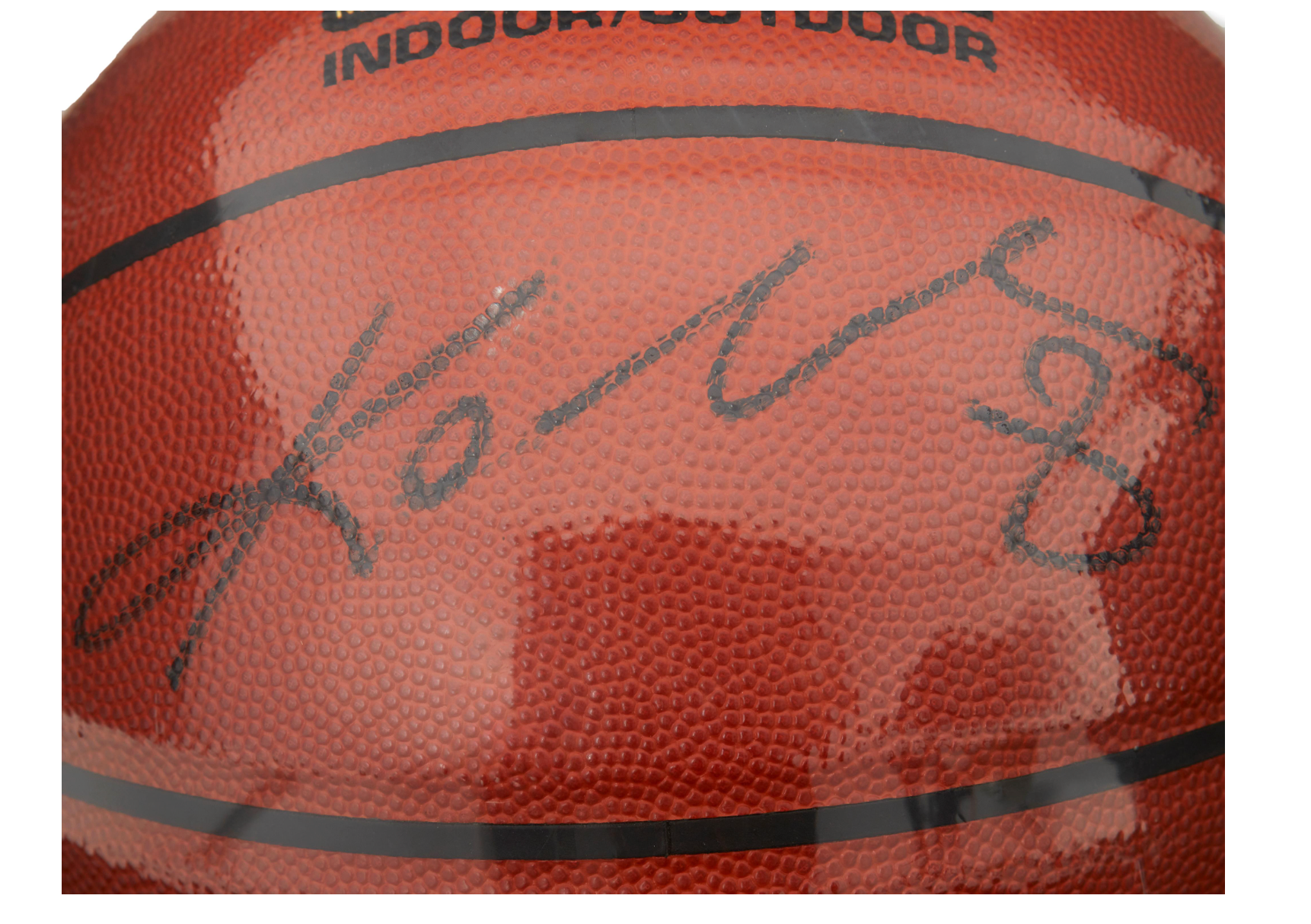 Kobe Bryant Autographed Spalding Basketball JSA LOA