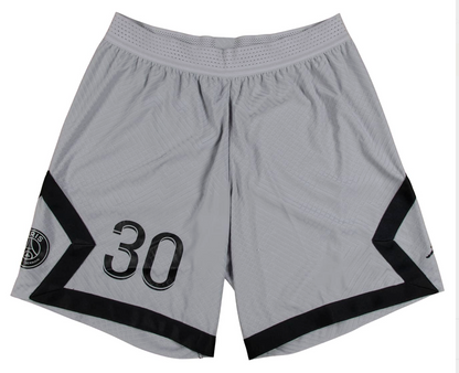 Lionel Messi 2022 23 Paris Saint Germain #30 Grey Match Jersey And Shorts Game Used/Game Issued Mears LOA