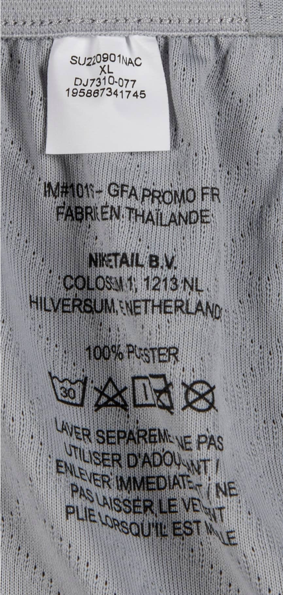 Lionel Messi 2022 23 Paris Saint Germain #30 Grey Match Jersey And Shorts Game Used/Game Issued Mears LOA