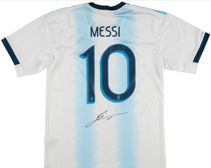 Lionel Messi Signed Argentina National Team Jersey - ICONS COA