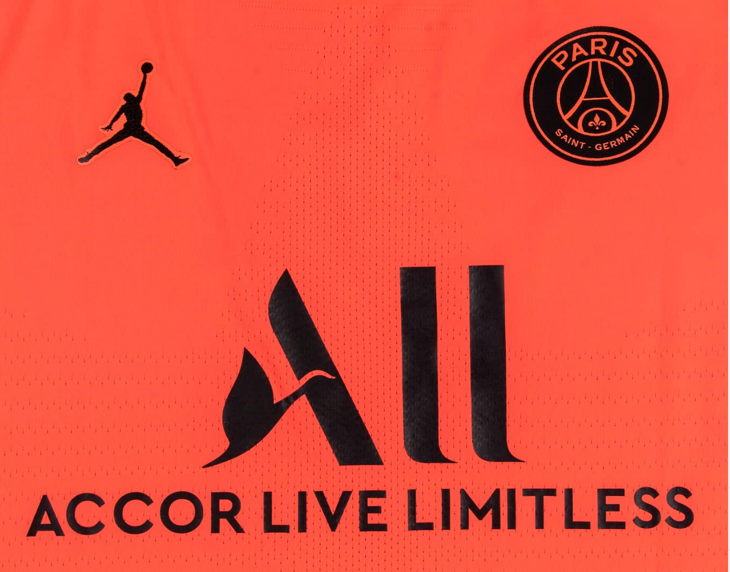 Kylian Mbappe 2019 20 Paris Saint Germain Match Issued Jersey #7 Orange Mears LOA Authentic