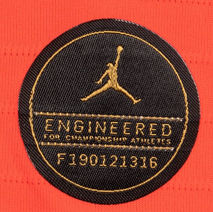 Kylian Mbappe 2019 20 Paris Saint Germain Match Issued Jersey #7 Orange Mears LOA Authentic