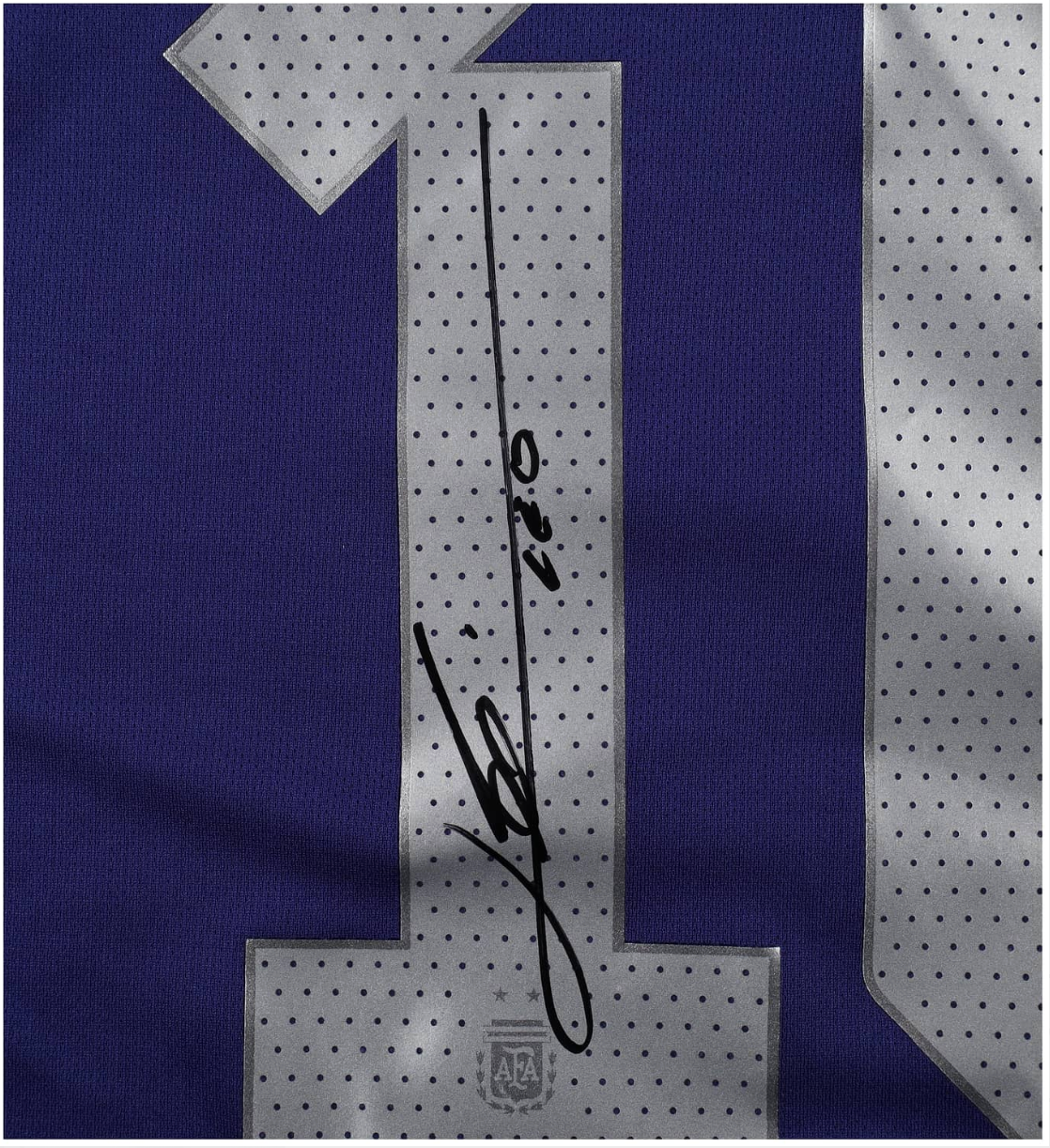 Lionel Messi Signed Argentina National Team Jersey - ICONS COA