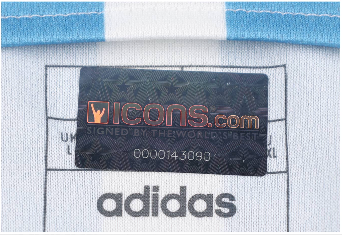 Lionel Messi Signed Argentina National Team Finals Edition Jersey - ICONS COA