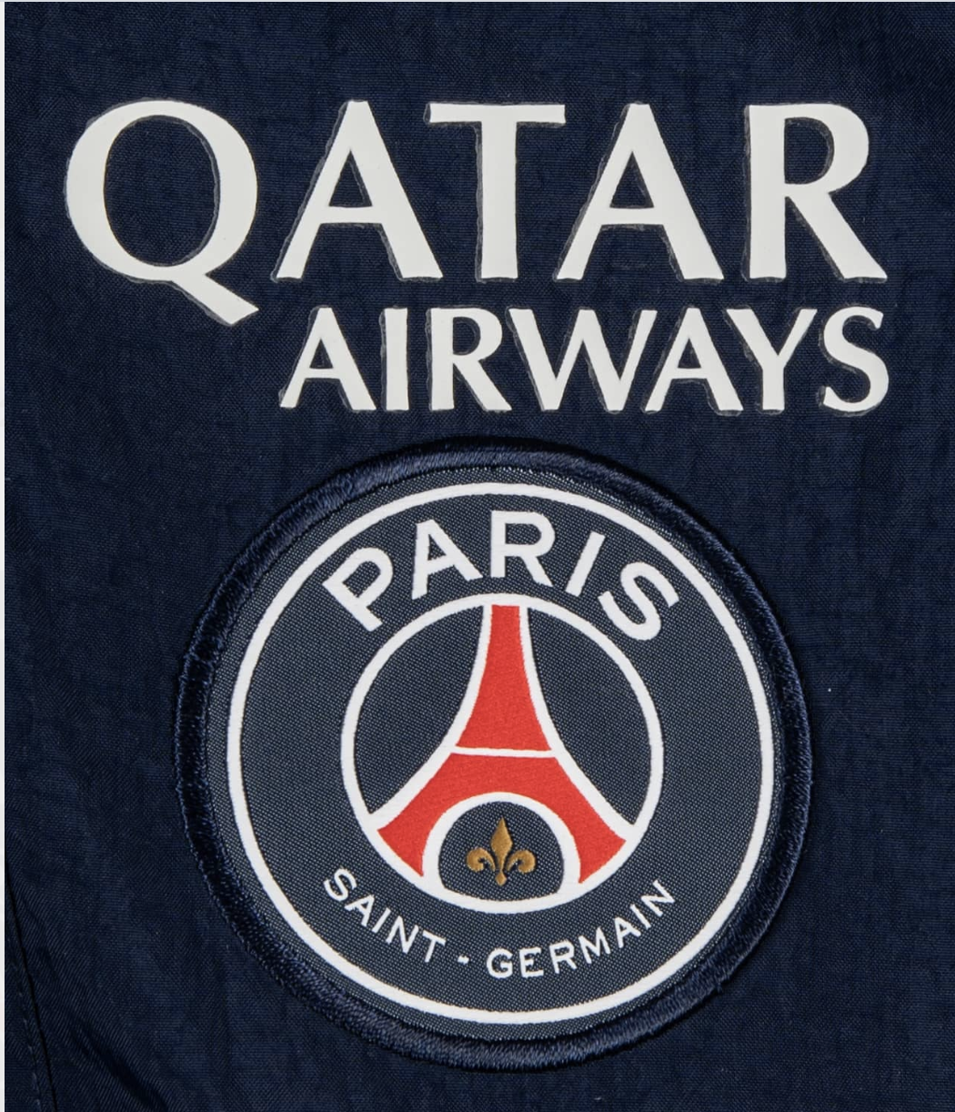 Lionel Messi 2022 23 Paris Saint Germain Warm Up Jacket Game Used/Game Issued Attributed To Messi MEARS LOA Authentic