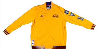 Kobe Bryant 2015 16 Los Angeles Lakers Adidas Warm Up Jacket Game Used/Game Issued Mears LOA