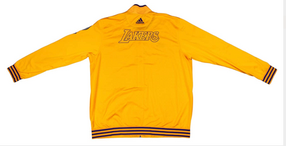 Kobe Bryant 2015 16 Los Angeles Lakers Adidas Warm Up Jacket Game Used/Game Issued Mears LOA
