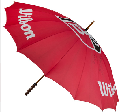 Michael Jordan Signed, Inscribed Wilson Golf Umbrella - Beckett LOA