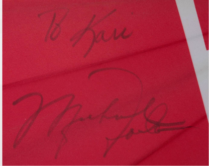 Michael Jordan Signed, Inscribed Wilson Golf Umbrella - Beckett LOA