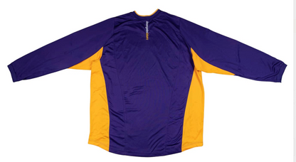 Kobe Bryant 2002 03 Los Angeles Lakers Warm Up Shirt Game Used/Game Issued MEARS LOA Authentic