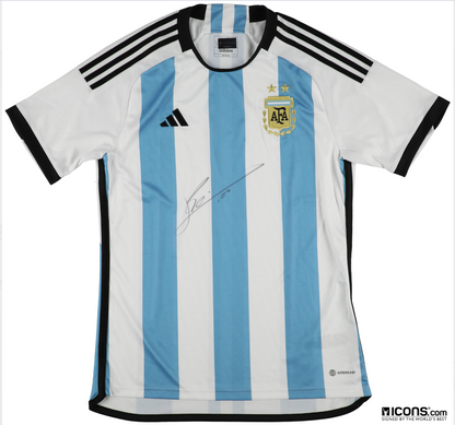 Lionel Messi Signed Argentina National Team Jersey - ICONS COA