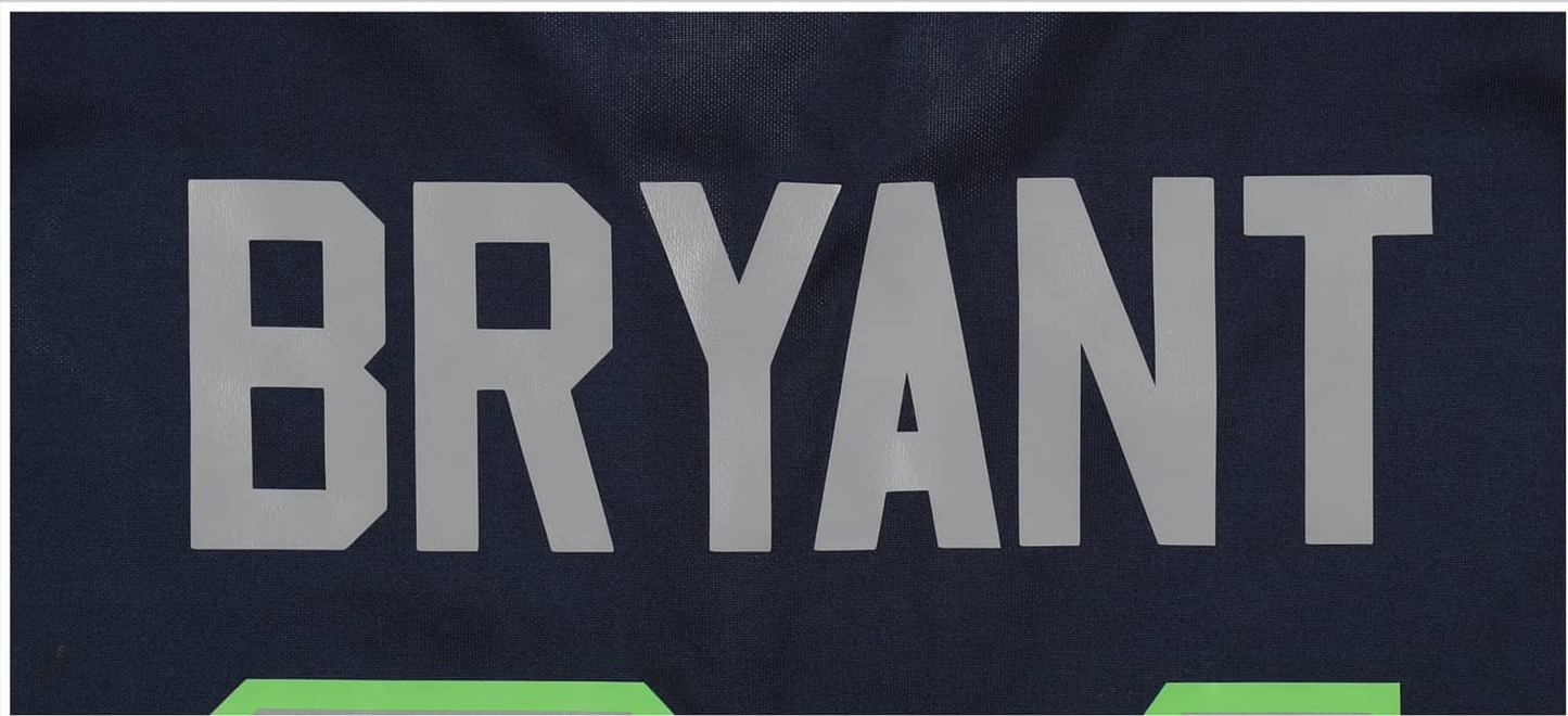 Kobe Bryant 2014 Richard Sherman Celebrity Softball GAME USED Photo Matched Signed Jersey #24 Aaron Avery LOP Beckett LOA