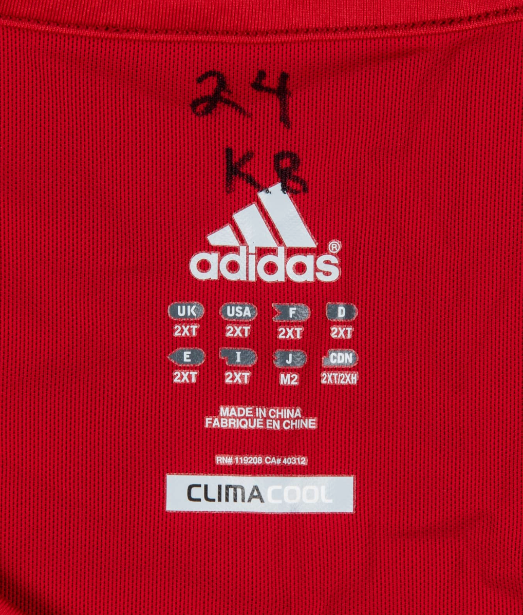 Kobe Bryant 2010 NBA All Star Game Padded Undershirt Game Used MEARS LOA + Grey Flannel LOA