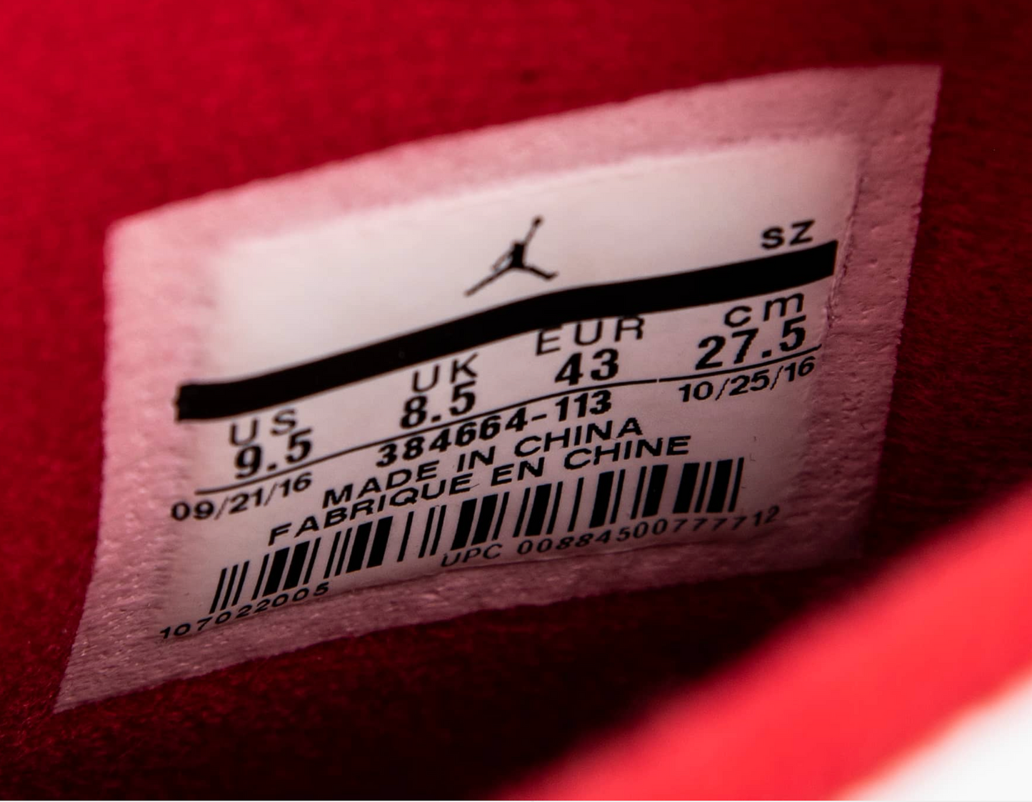 Michael Jordan Signed Air Jordan 6 Retro Alternate Single Signed UDA (w/ Card) + JSA LOA