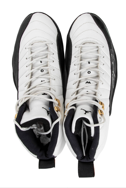 Michael Jordan Signed Air Jordan 12 Retro Taxi Single Signed Size 13 UDA Card + JSA LOA