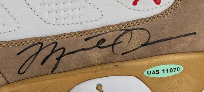 Michael Jordan Signed Air Jordan 9 Retro Bin 23 Single Signed Size 11 UDA Card + JSA LOA