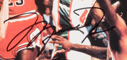 Michael Jordan Signed 1990's "A Star Is Born" Photograph - UDA + 2 LOA's