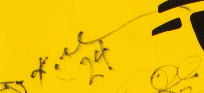 Kobe Bryant + Lakers Multi-Signed Team Livestrong Marathon Shirt  Late 1990s w/ Signing Photos (PSA/DNA LOA + Beckett LOA)