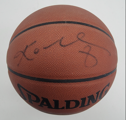 Kobe Bryant Autographed Spalding NBA Basketball PSA/DNA & JSA LOA