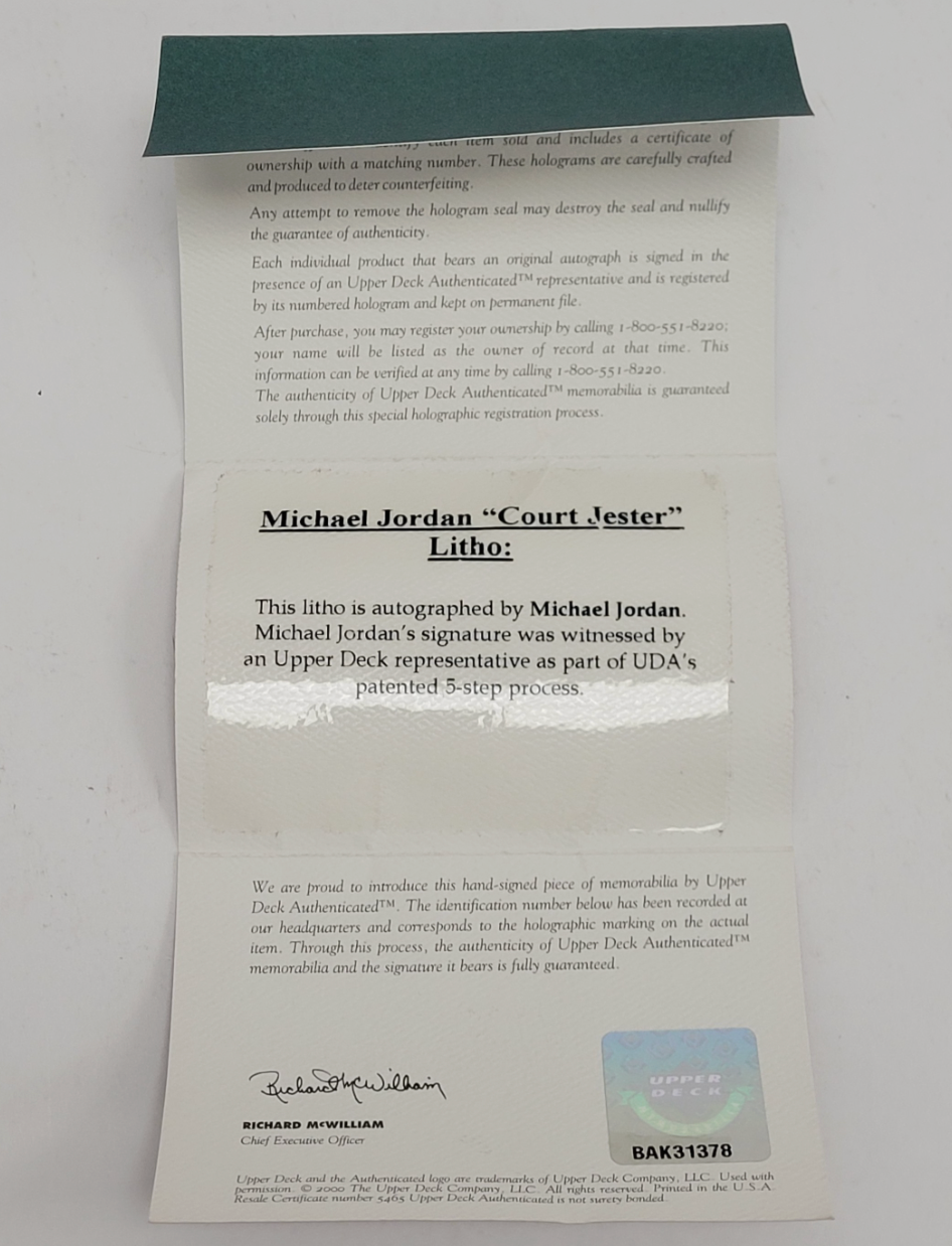 Michael Jordan Autographed 