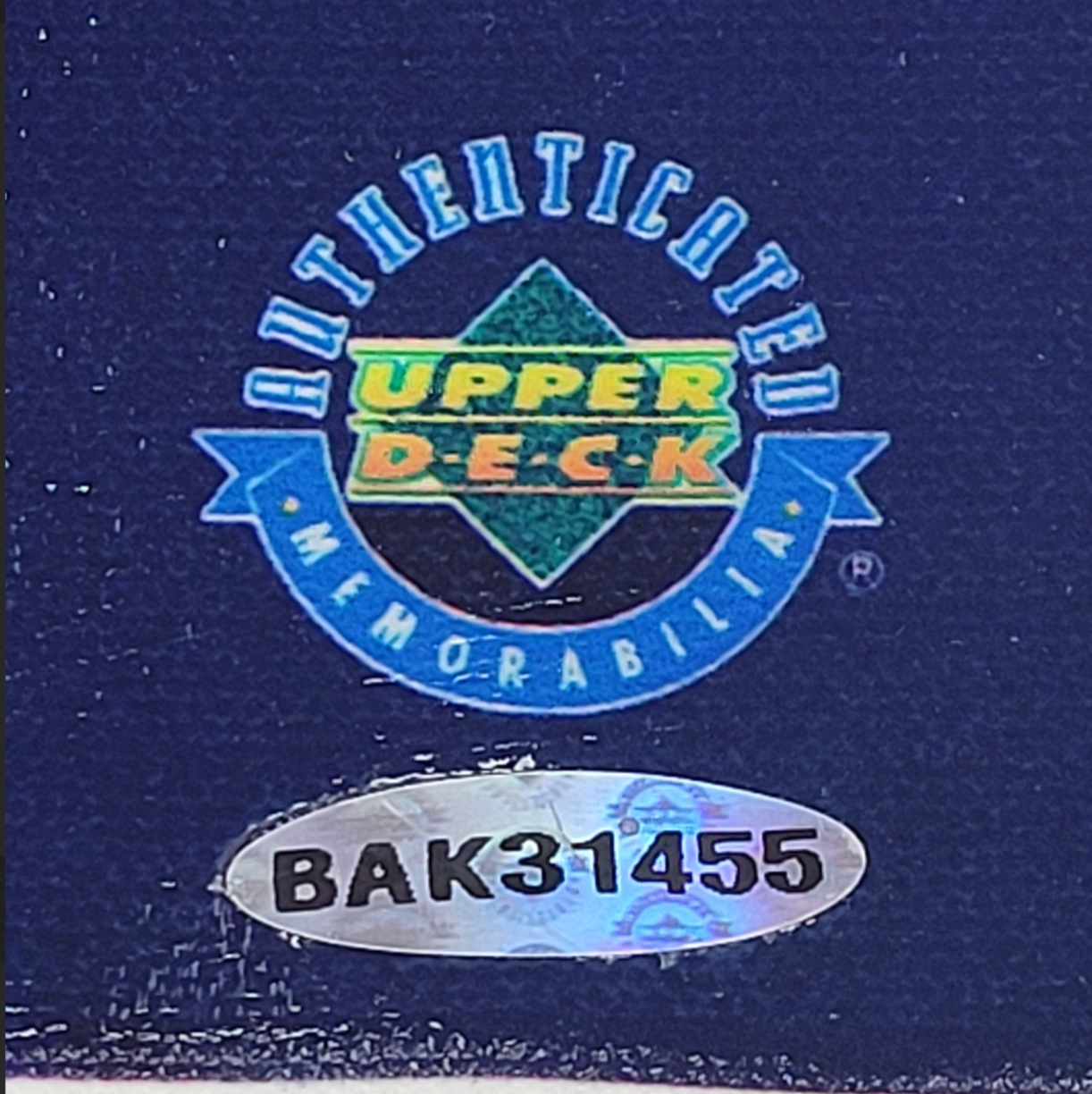 Michael Jordan Autographed "Last Shot" 25x38 Carlo Beninati Fine Art Lithograph LE #1/23 UDA