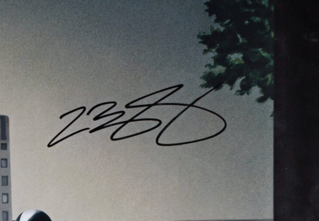 LeBron James Signed MASSIVE “Revolution” Nike Poster UDA Framed Display 30x42