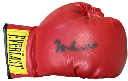 Muhammad Ali Signed Red Everlast Boxing Glove (JSA)