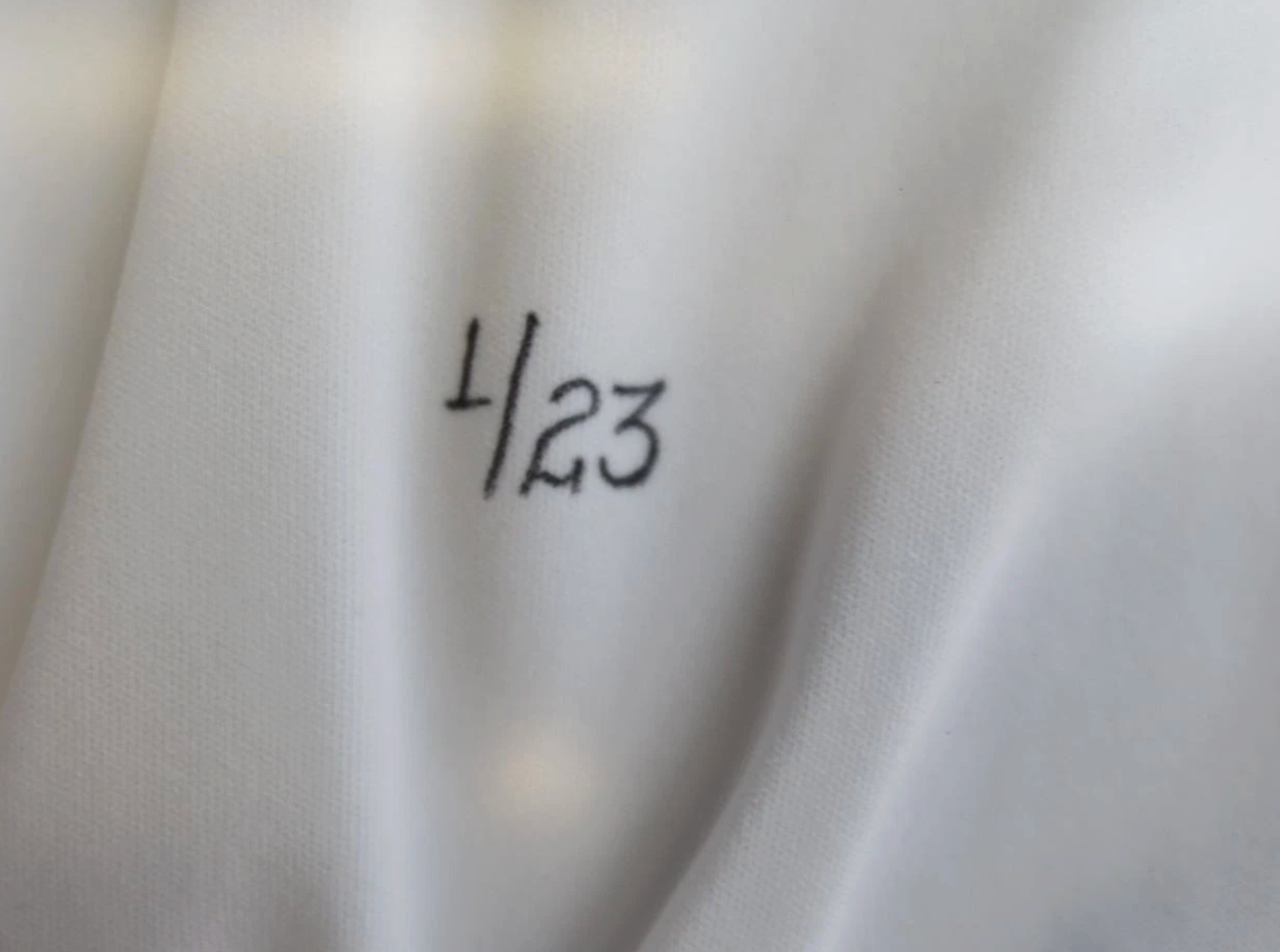 Michael Jordan Signed 1987/88 Mitchell And Ness Bulls Warm Up LE #1/23 Framed UDA