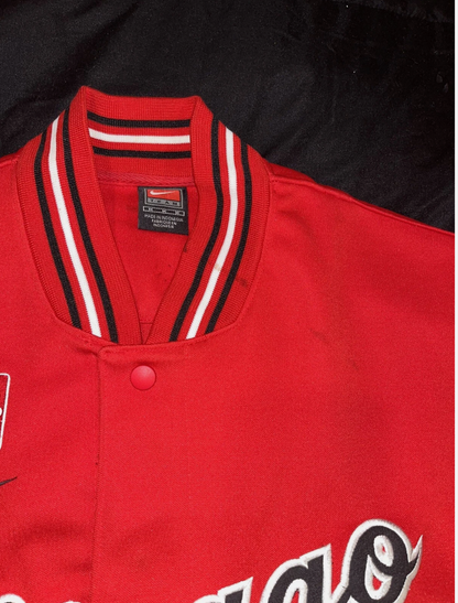 Michael Jordan Upper Deck Signed Chicago Warm Up Jersey With UDA COA