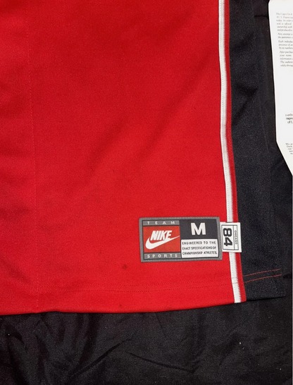 Michael Jordan Upper Deck Signed Chicago Warm Up Jersey With UDA COA