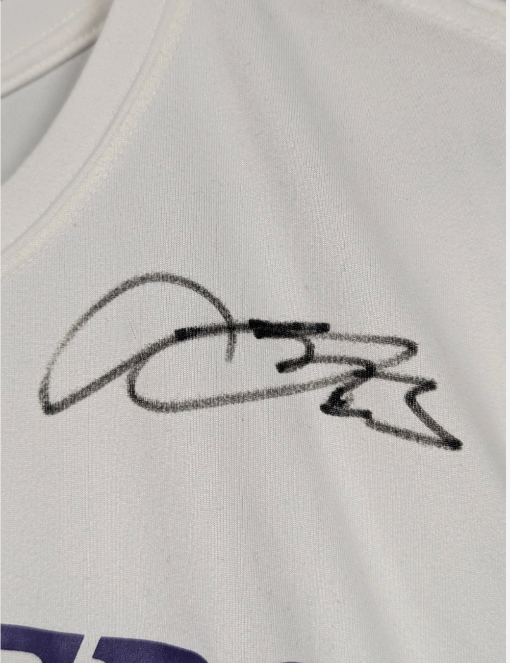 LeBron James Signed Los Angeles Lakers Practice Worn / Potentially Worn Shirt (Beckett And MEARS LOA )