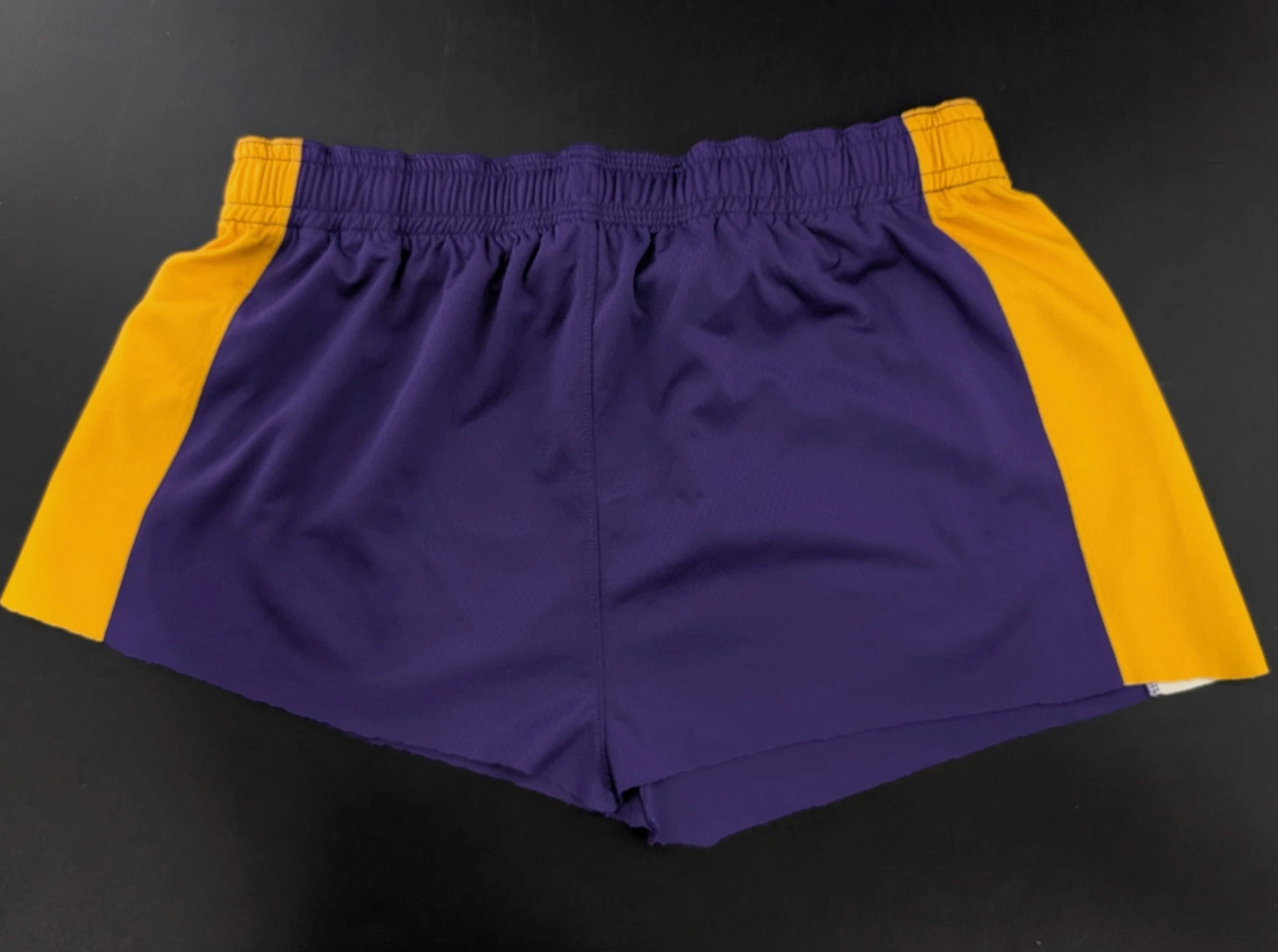 LeBron James Signed 2018 Los Angeles Lakers Shorts Attributed MEARS And Beckett BAS LOA