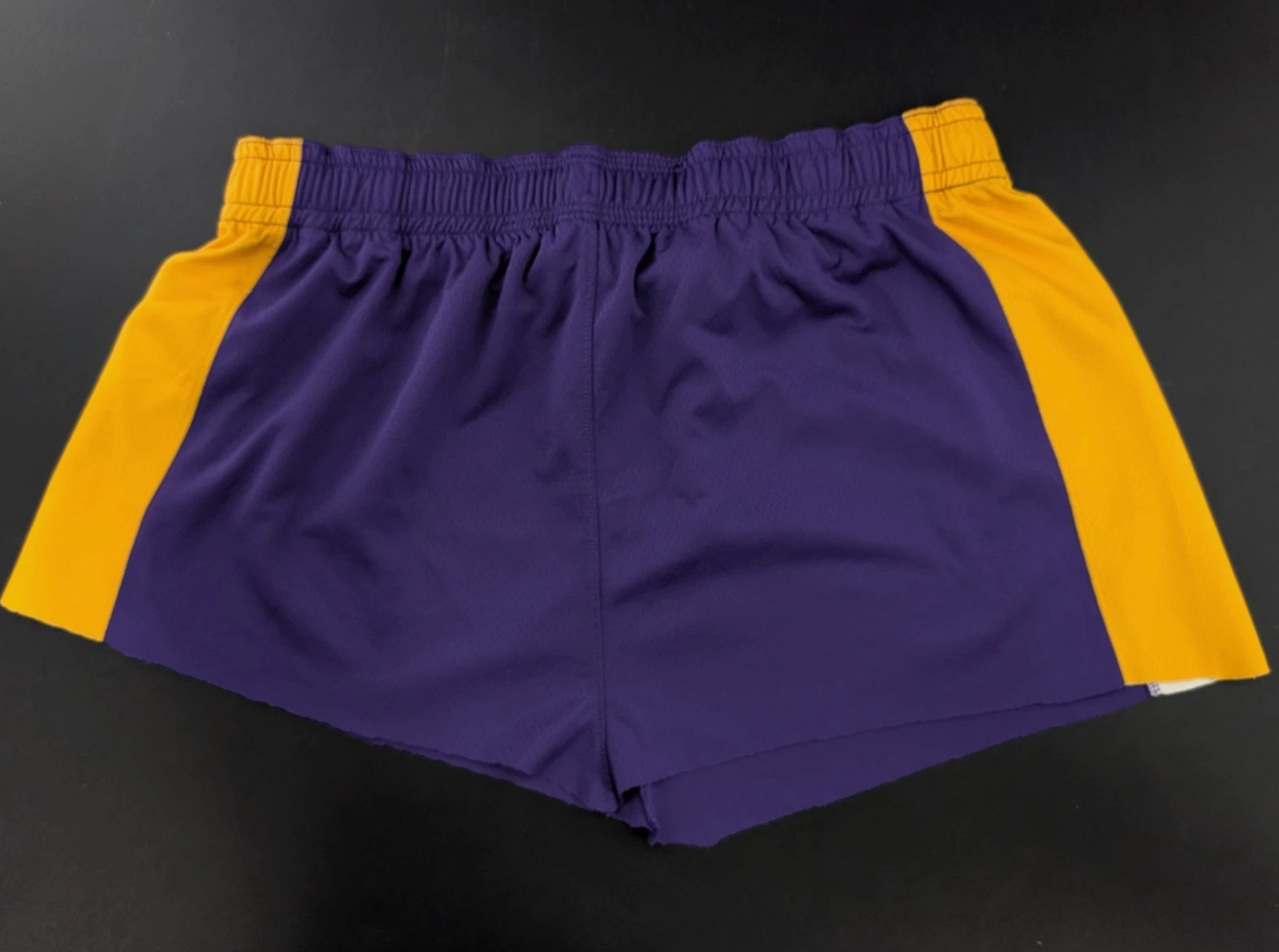 LeBron James Signed 2018 Los Angeles Lakers Shorts Attributed MEARS And Beckett BAS LOA