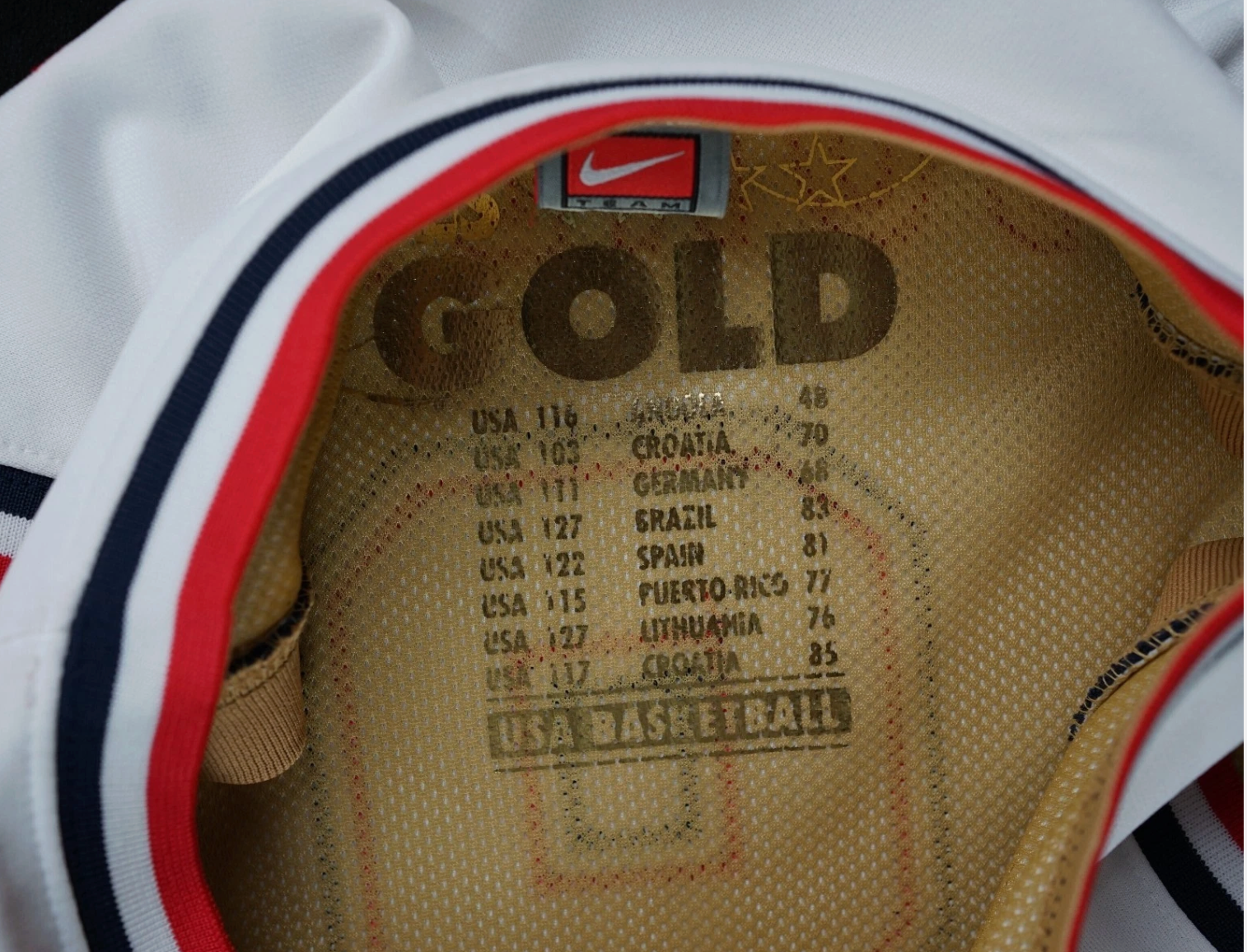 Michael Jordan Signed Dream Team USA Olympic #9 NIKE Jersey AUTO UDA COA