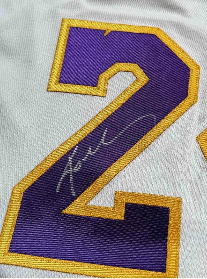 2006-07 Kobe Bryant LA Lakers Game-Issued & Autographed Jersey (JSA • Scoring Champ Season)