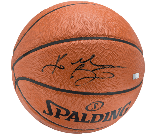Kobe Bryant Signed Spalding Game Series Basketball Panini