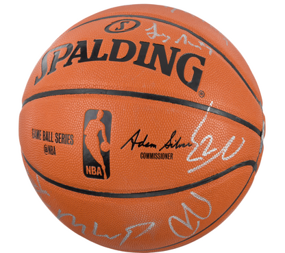 2015-16 Los Angeles Lakers Team Signed Basketball with Kobe Bryant. Beckett LOA