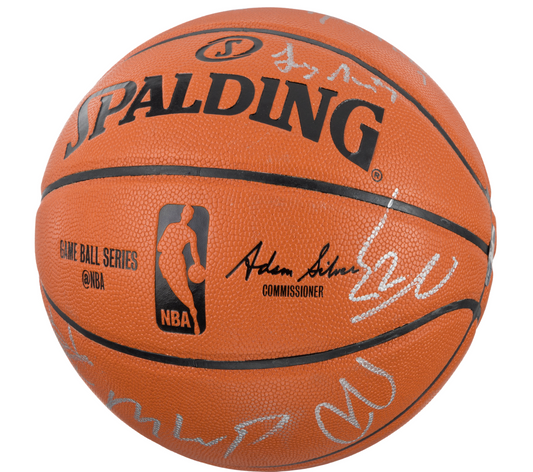 2015-16 Los Angeles Lakers Team Signed Basketball with Kobe Bryant. Beckett LOA