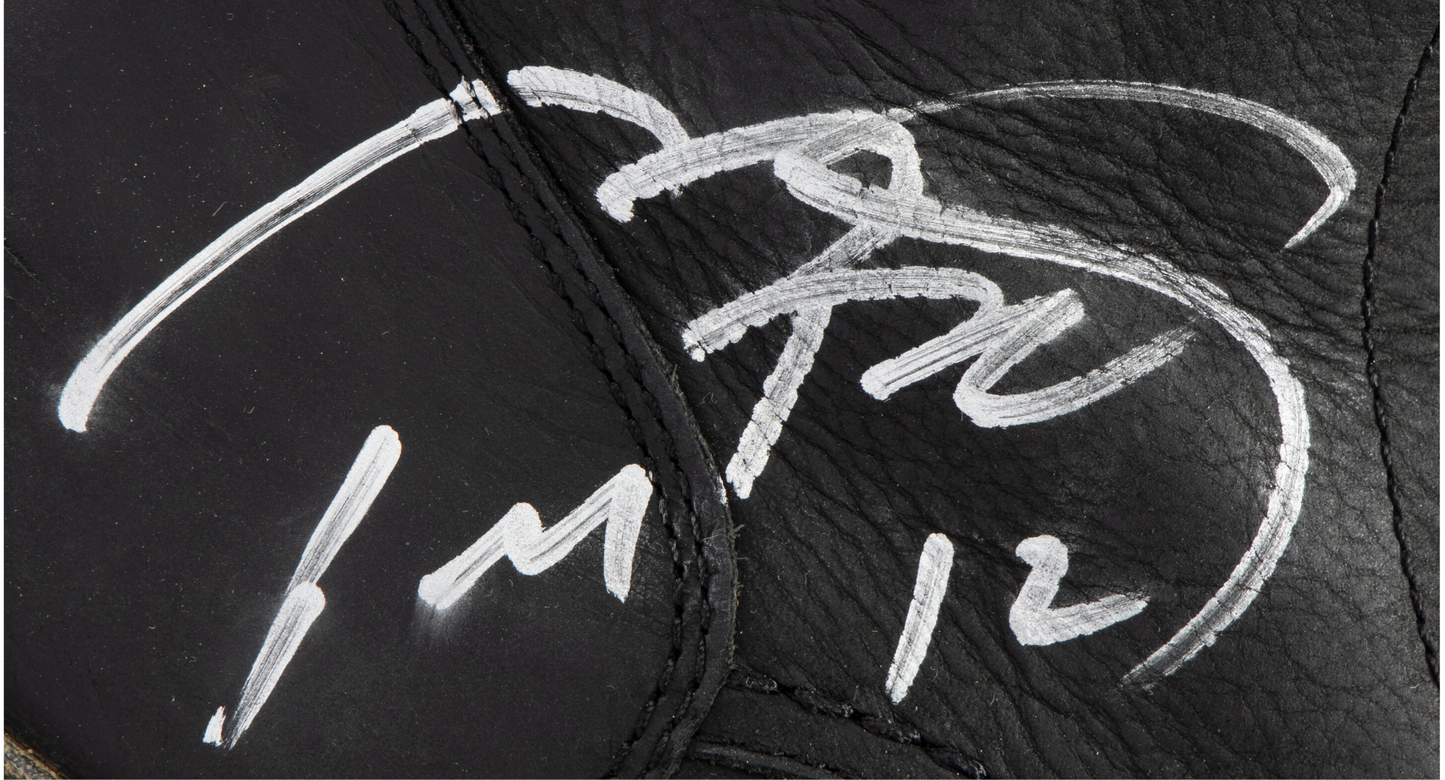 Tom Brady Dual Signed Personal UGGs Shoes - Acquired in UGGs Contest!  WORN BY HIM