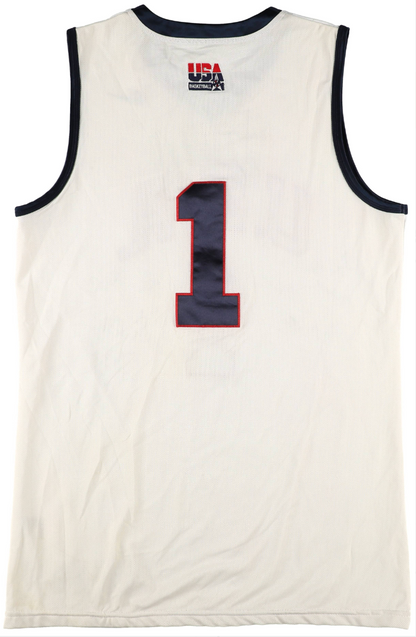 2008 USA Olympic Basketball Trials Team-Signed Jersey (12 Signatures) - Featuring Kobe Bryant, LeBron James, Carmelo Anthony - JSA LOA